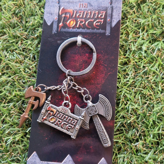 Na Fianna Force Charm Keyring