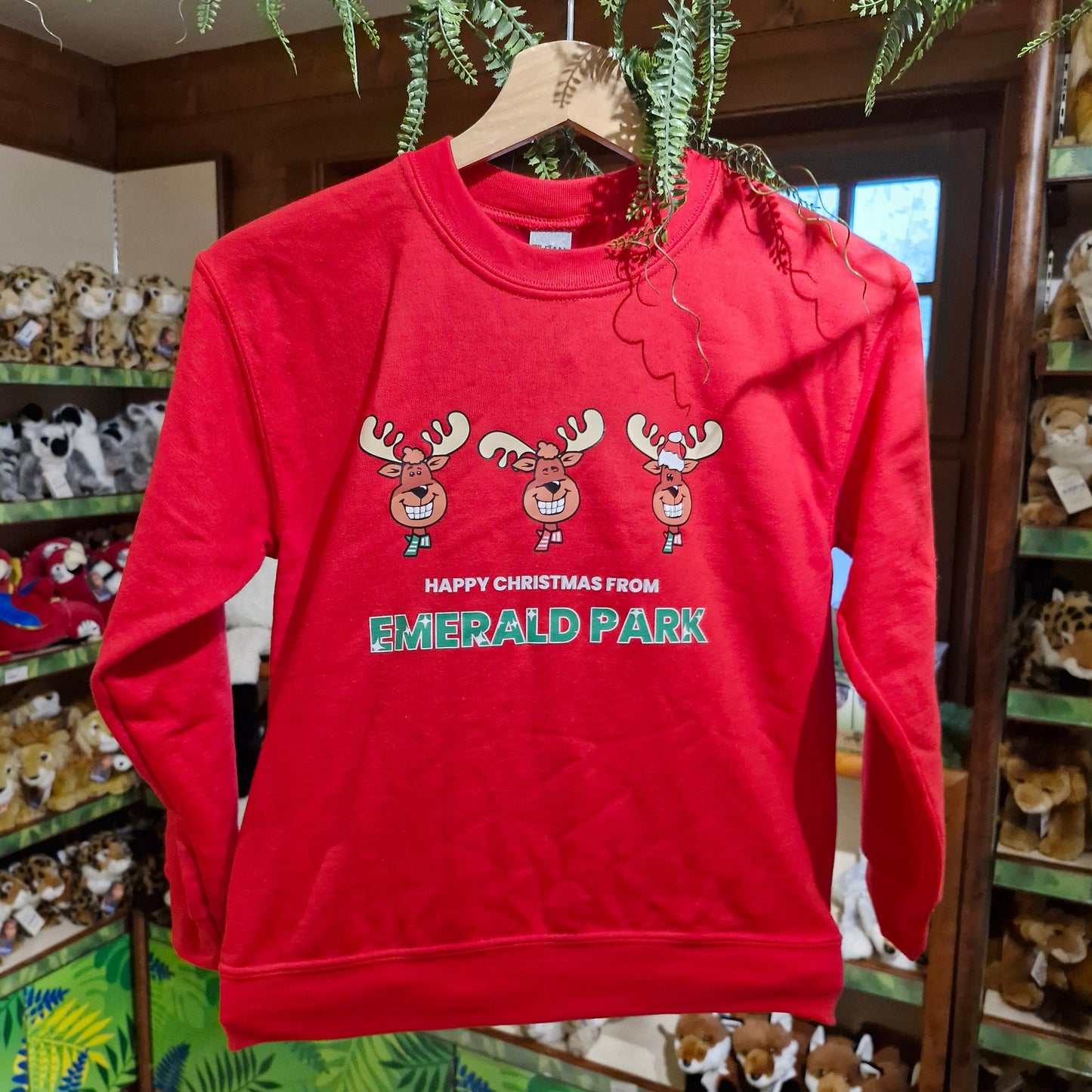 Adult Christmas Jumper - Red