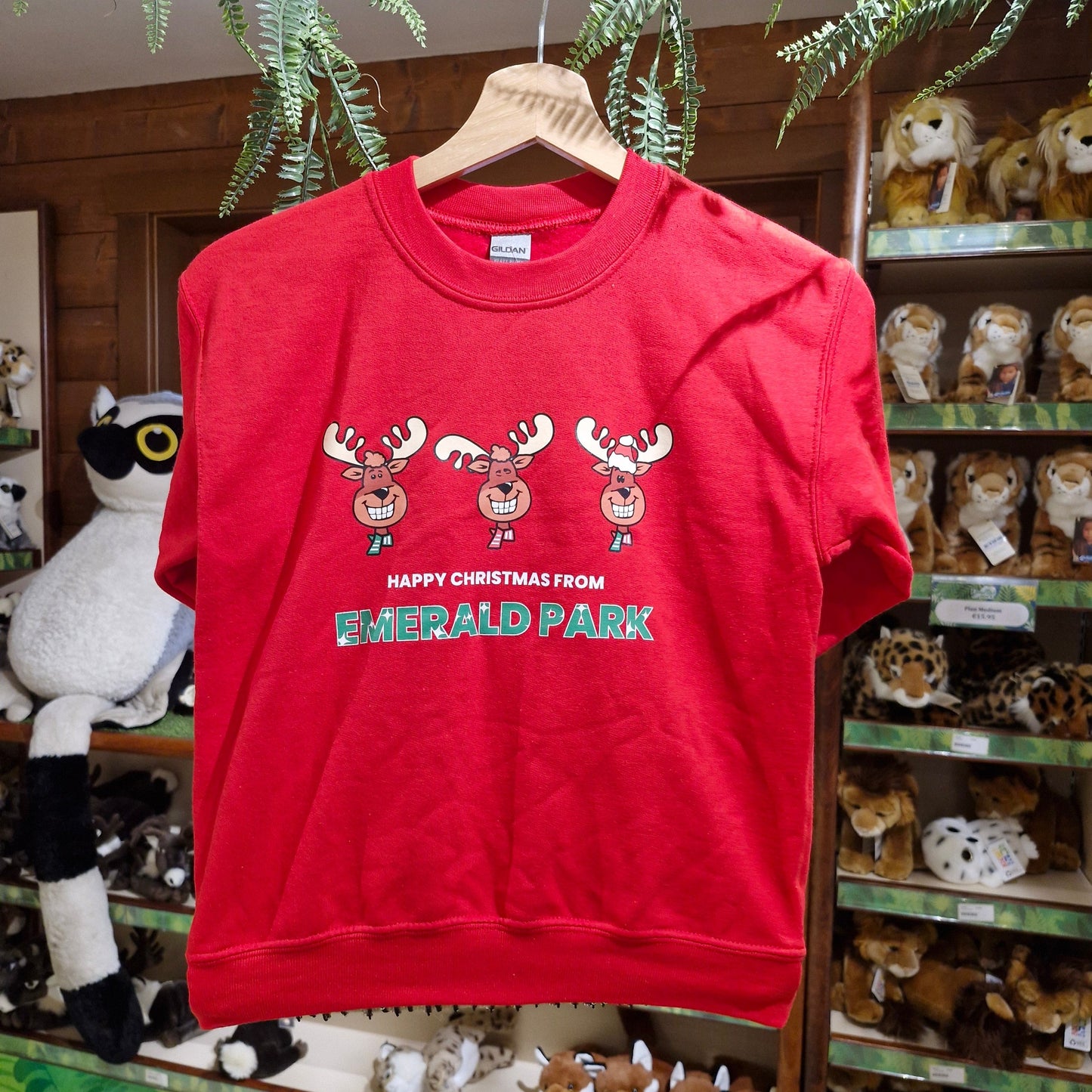 Child Christmas Jumper - Red